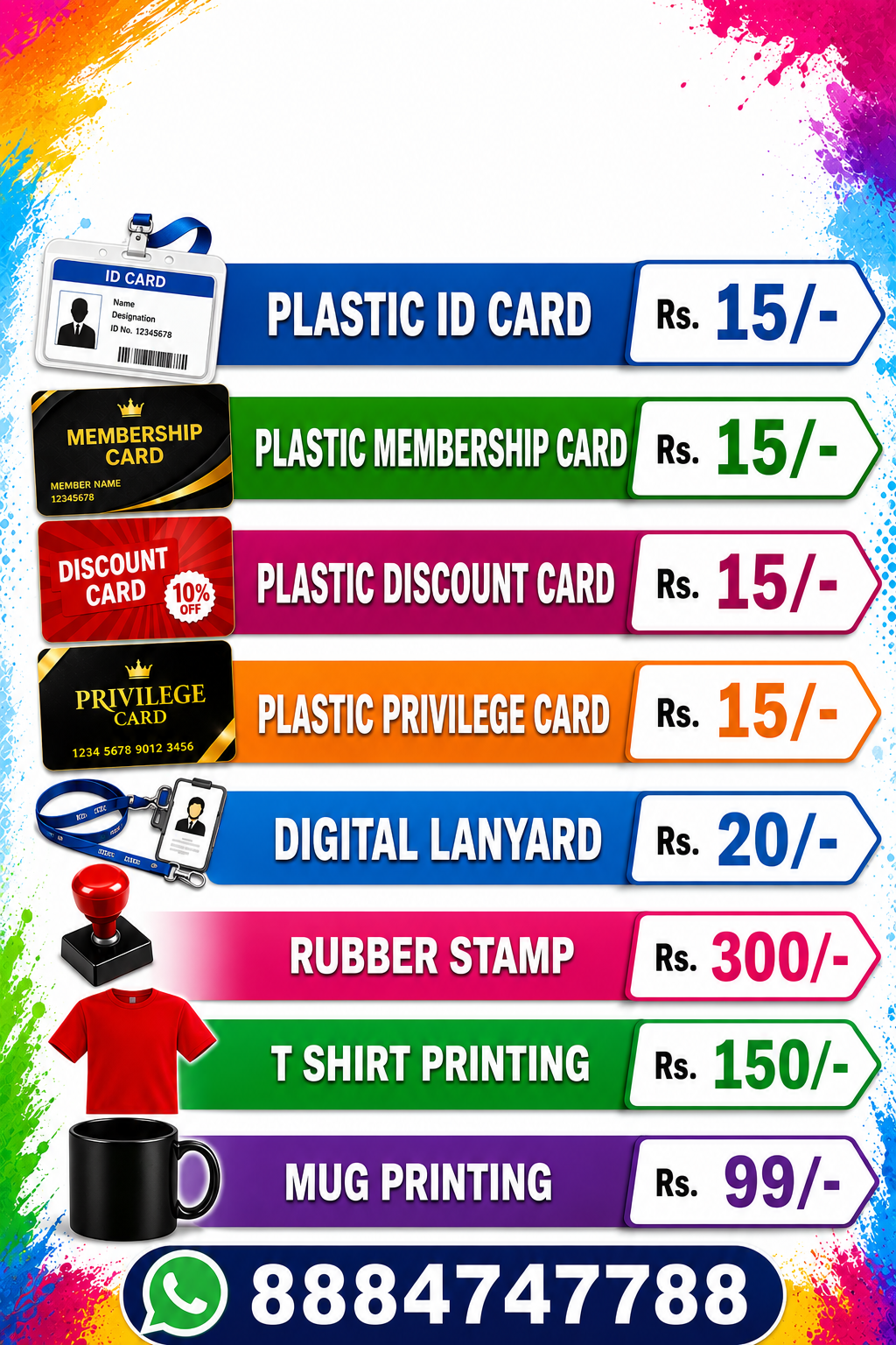 CREATIVE ZONE ID CARDS