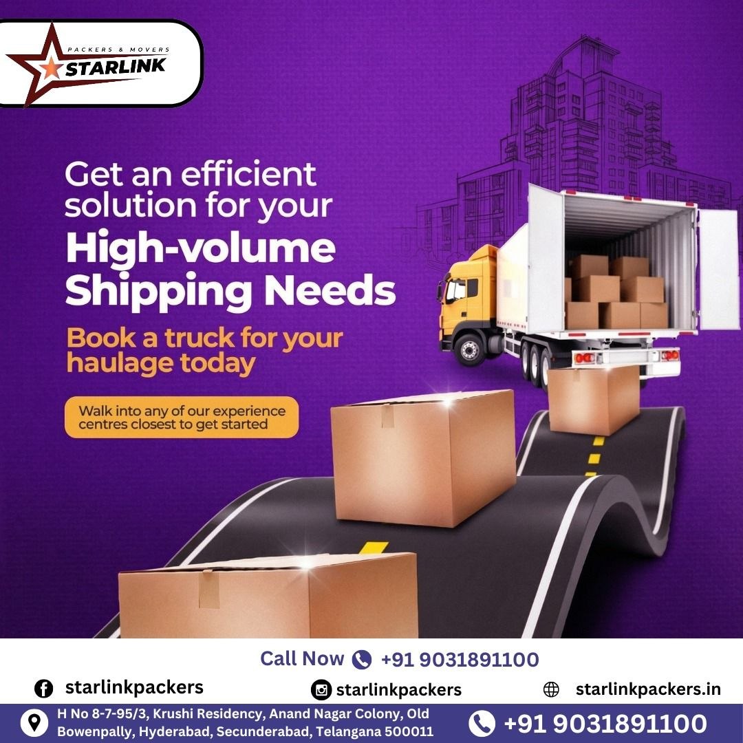 Starlink Packers and Movers Hyderabad