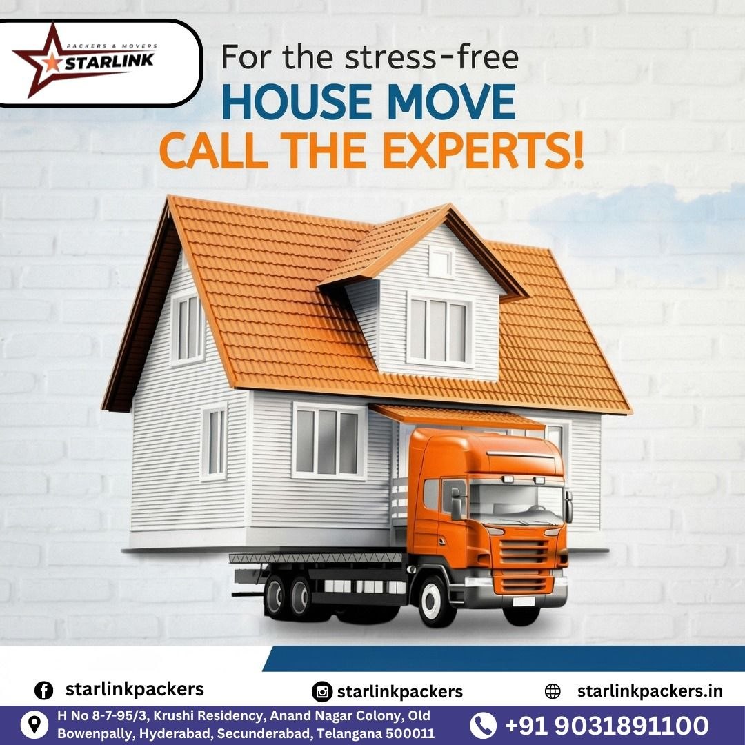 Starlink Packers and Movers Hyderabad