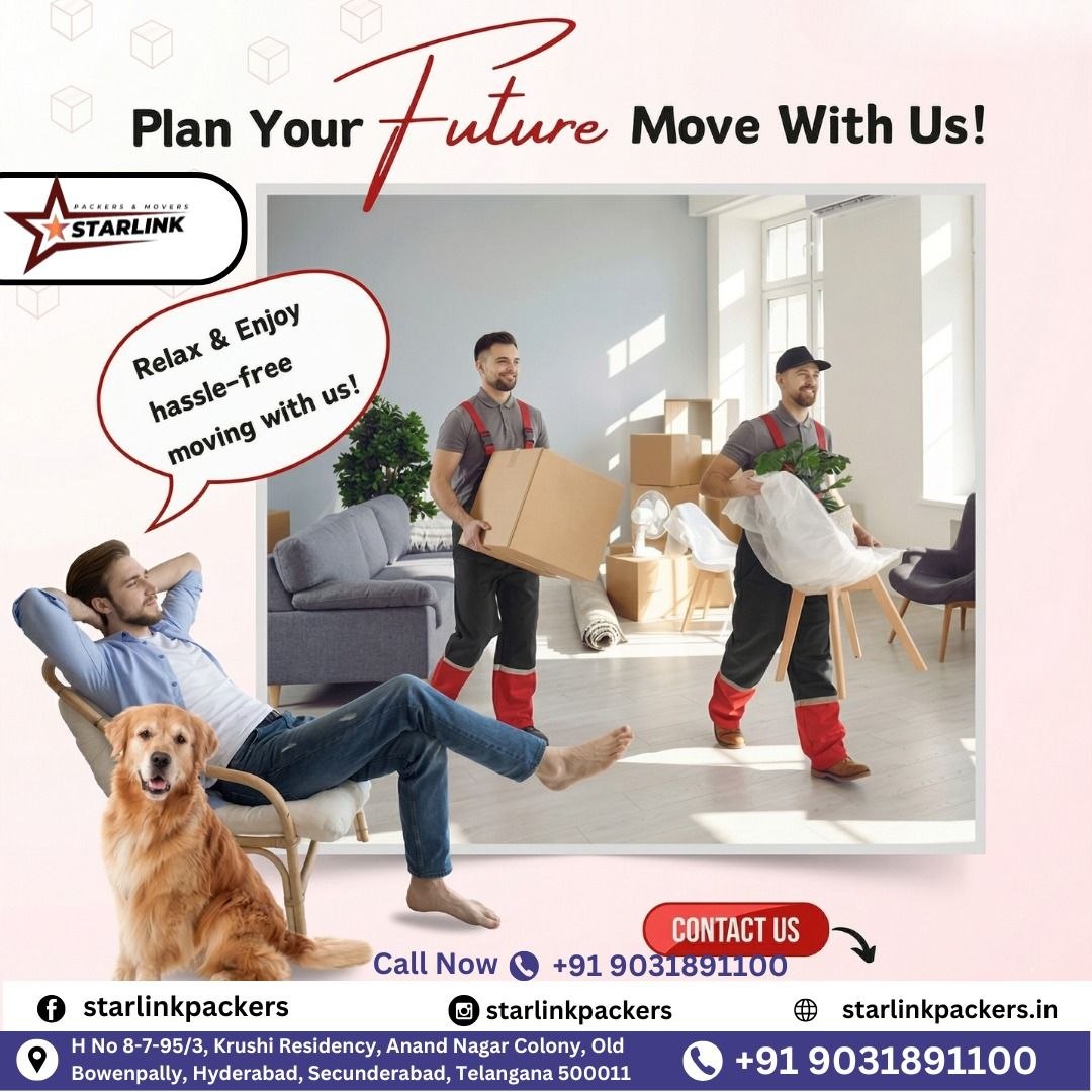 Starlink Packers and Movers Hyderabad