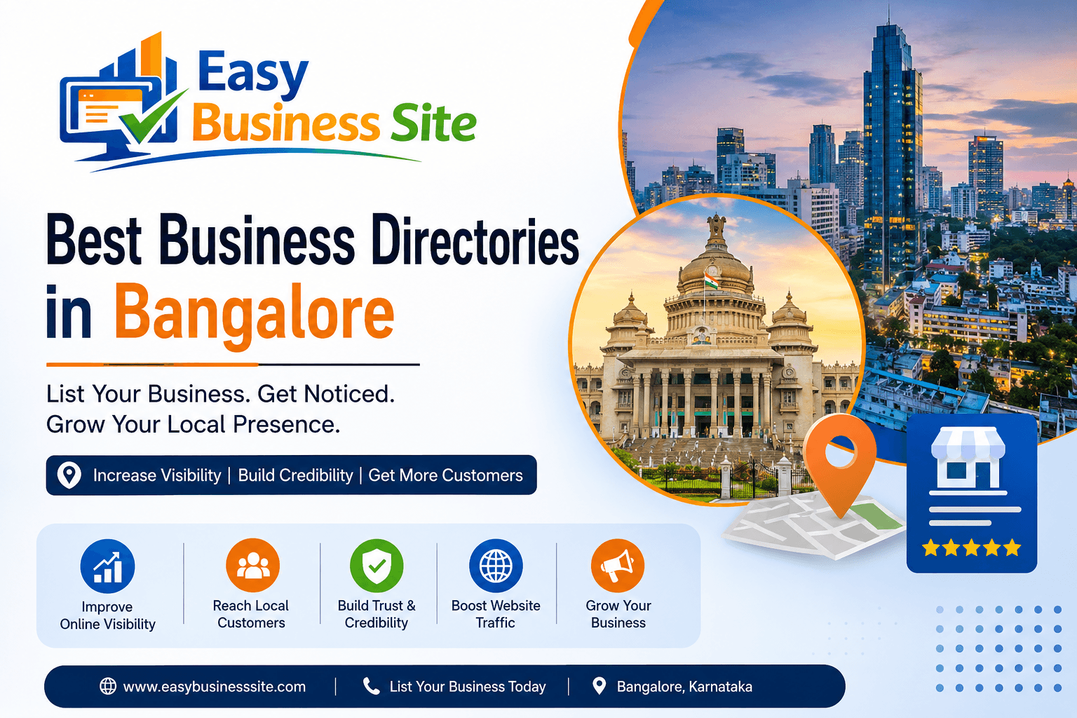 Best Business Directories in Bangalore | Easy Business Site